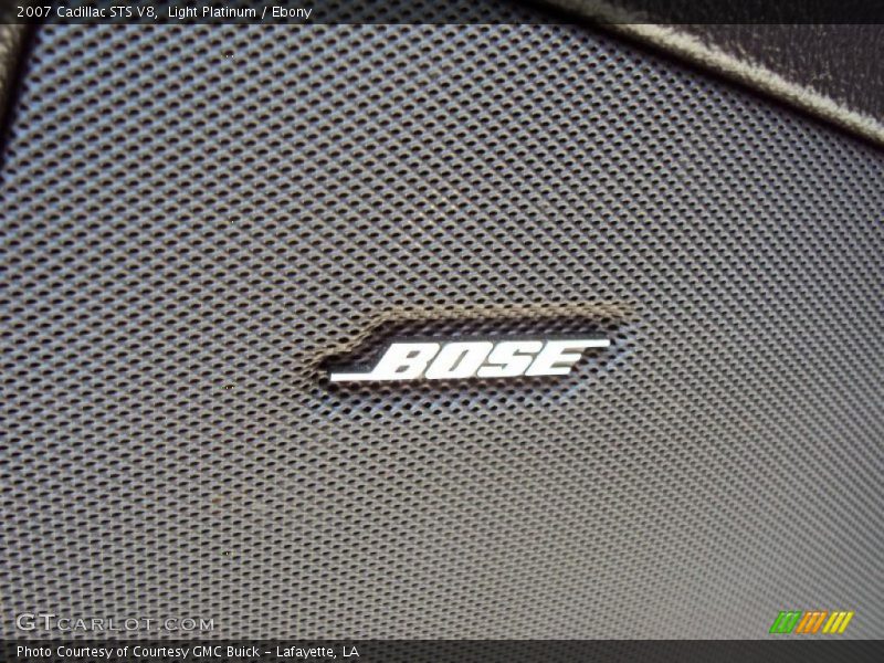 Light Platinum / Ebony 2007 Cadillac STS V8