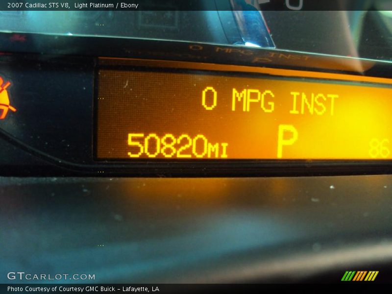 Light Platinum / Ebony 2007 Cadillac STS V8