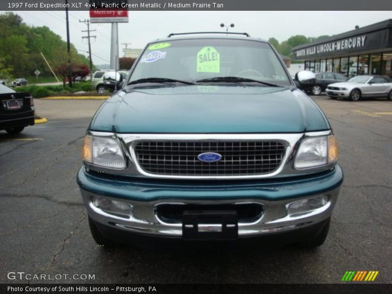 Pacific Green Metallic / Medium Prairie Tan 1997 Ford Expedition XLT 4x4