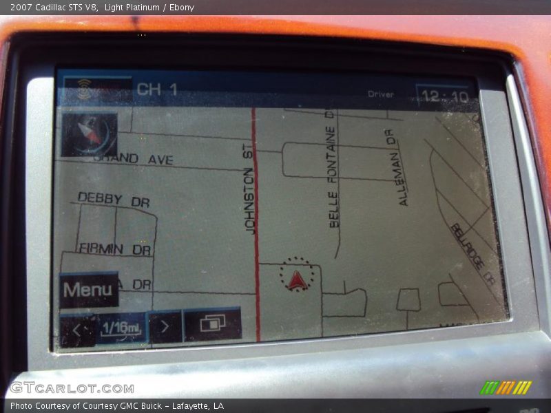 Light Platinum / Ebony 2007 Cadillac STS V8