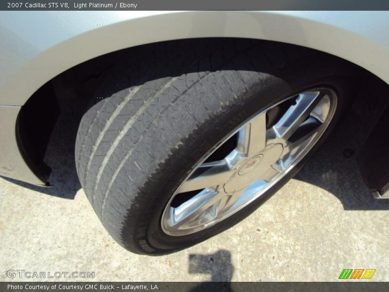 Light Platinum / Ebony 2007 Cadillac STS V8