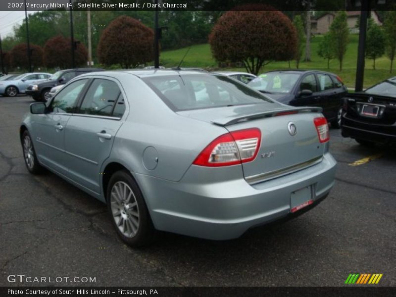 Satellite Silver Metallic / Dark Charcoal 2007 Mercury Milan I4