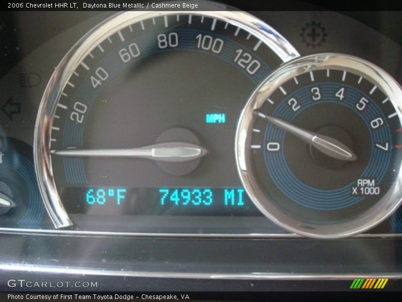 Daytona Blue Metallic / Cashmere Beige 2006 Chevrolet HHR LT