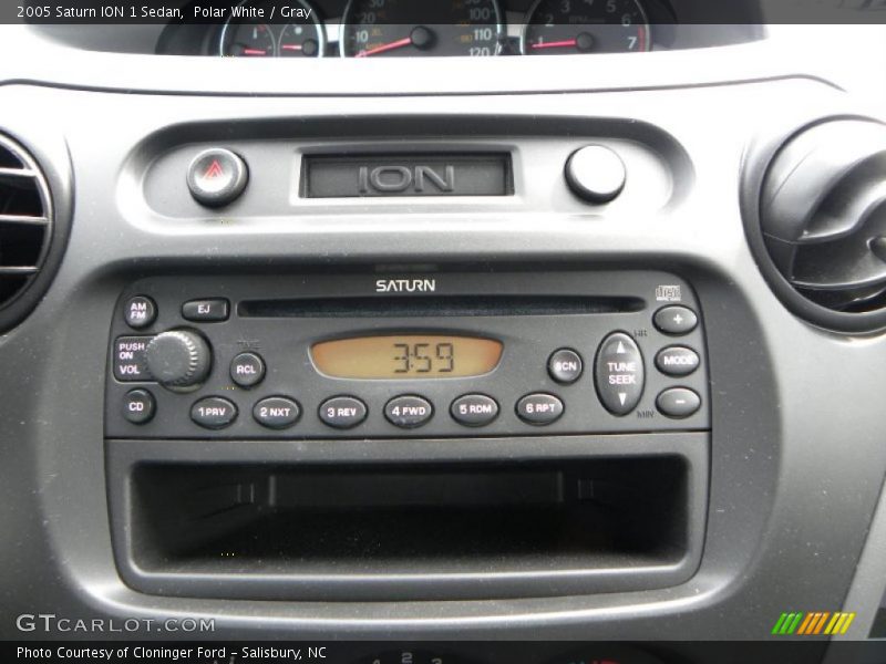 Polar White / Gray 2005 Saturn ION 1 Sedan