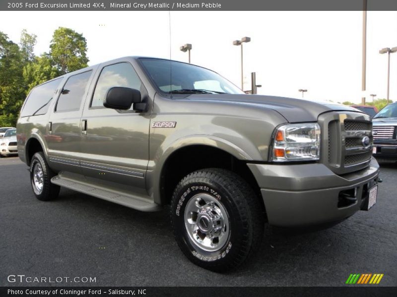 Mineral Grey Metallic / Medium Pebble 2005 Ford Excursion Limited 4X4