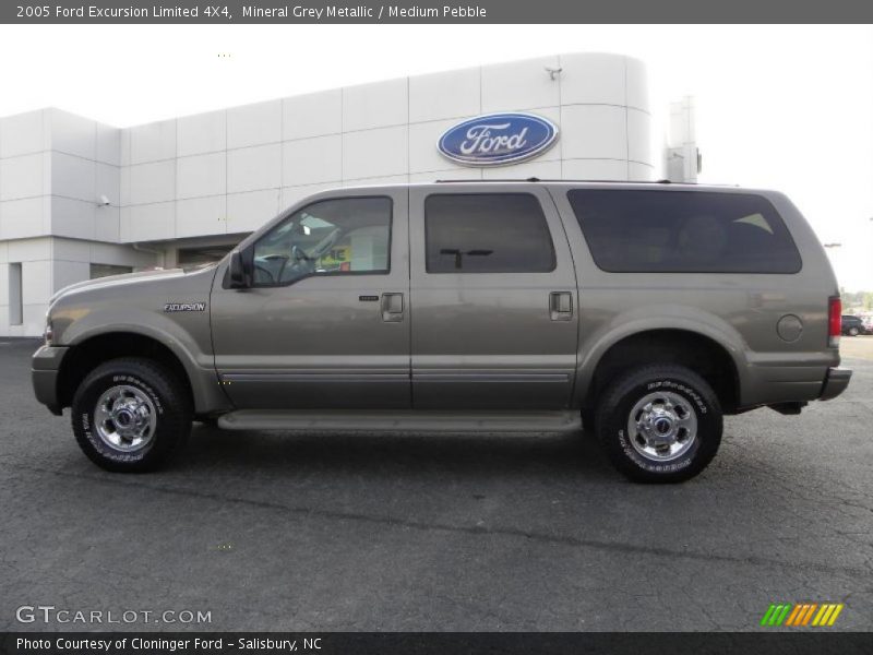 Mineral Grey Metallic / Medium Pebble 2005 Ford Excursion Limited 4X4