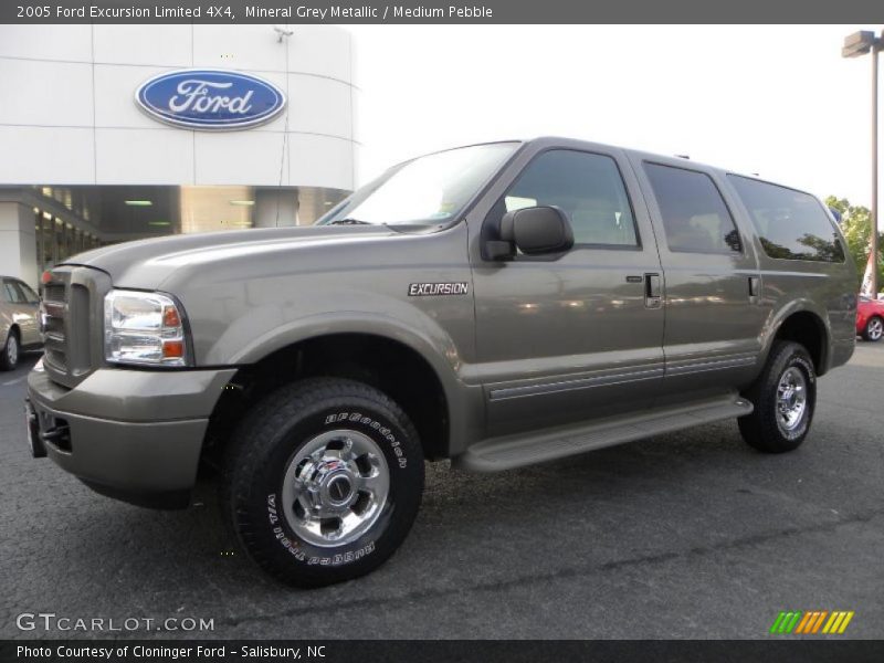Mineral Grey Metallic / Medium Pebble 2005 Ford Excursion Limited 4X4