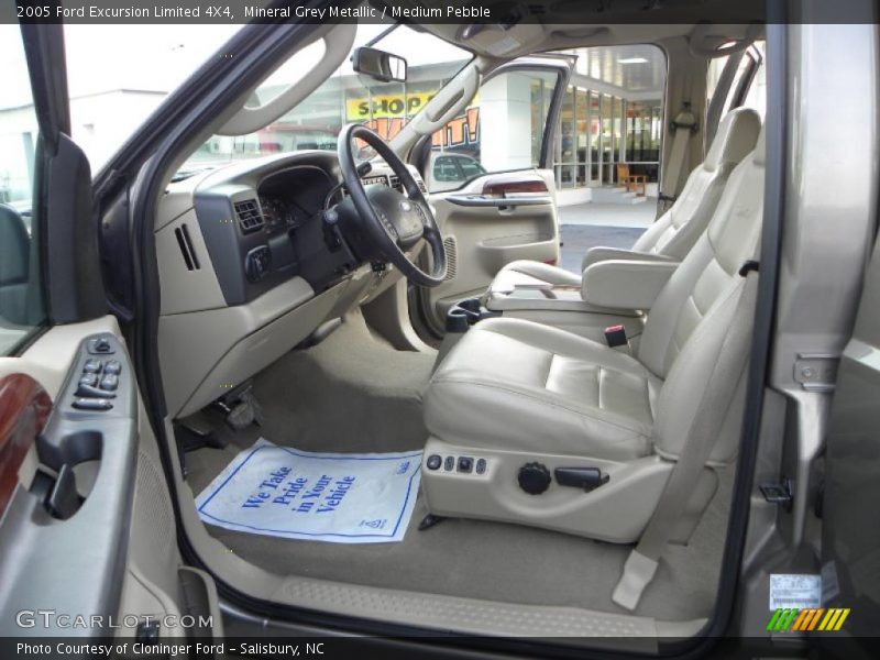 Mineral Grey Metallic / Medium Pebble 2005 Ford Excursion Limited 4X4