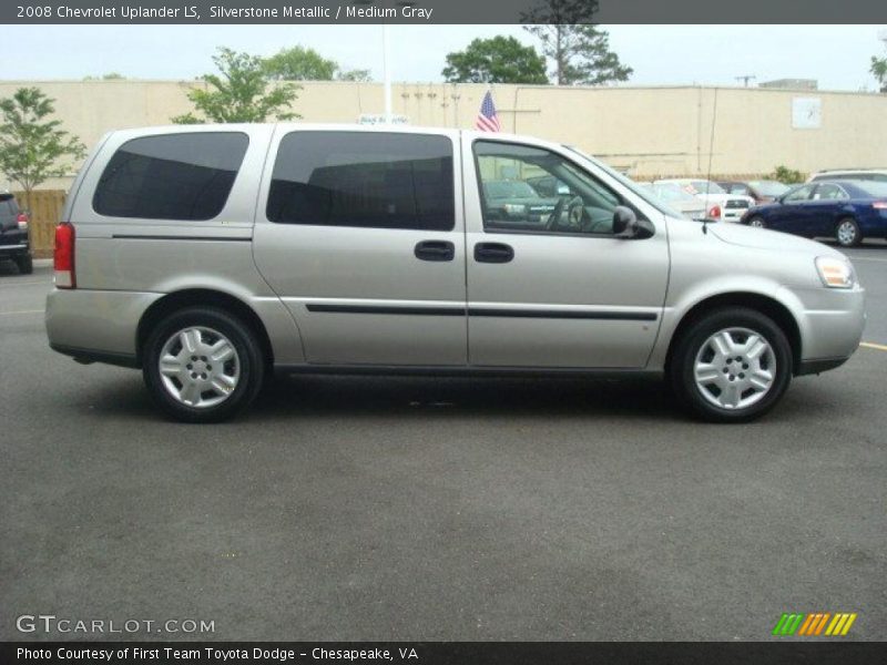 Silverstone Metallic / Medium Gray 2008 Chevrolet Uplander LS