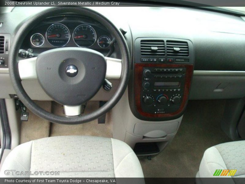 Silverstone Metallic / Medium Gray 2008 Chevrolet Uplander LS