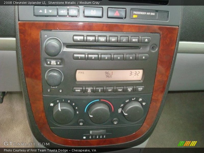 Silverstone Metallic / Medium Gray 2008 Chevrolet Uplander LS
