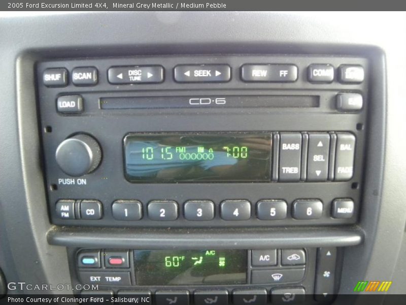 Mineral Grey Metallic / Medium Pebble 2005 Ford Excursion Limited 4X4