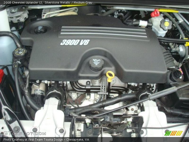 Silverstone Metallic / Medium Gray 2008 Chevrolet Uplander LS