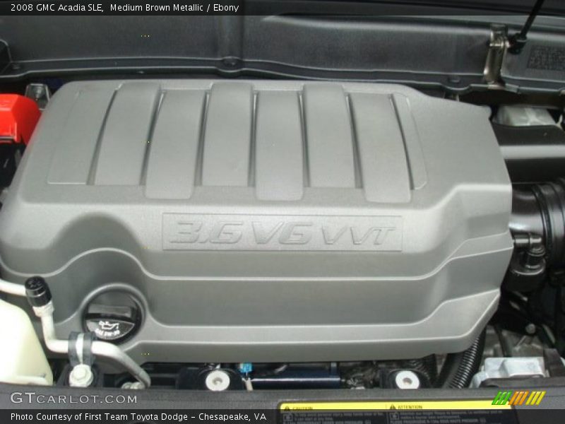 Medium Brown Metallic / Ebony 2008 GMC Acadia SLE