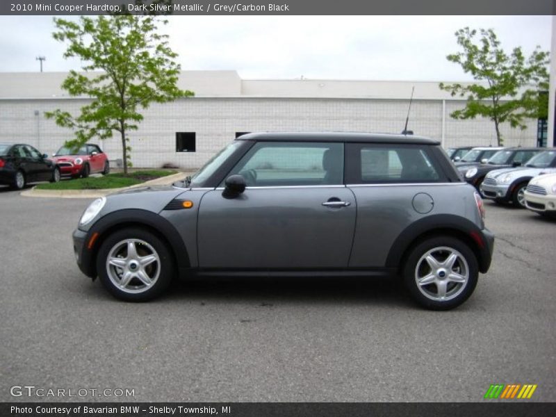 Dark Silver Metallic / Grey/Carbon Black 2010 Mini Cooper Hardtop