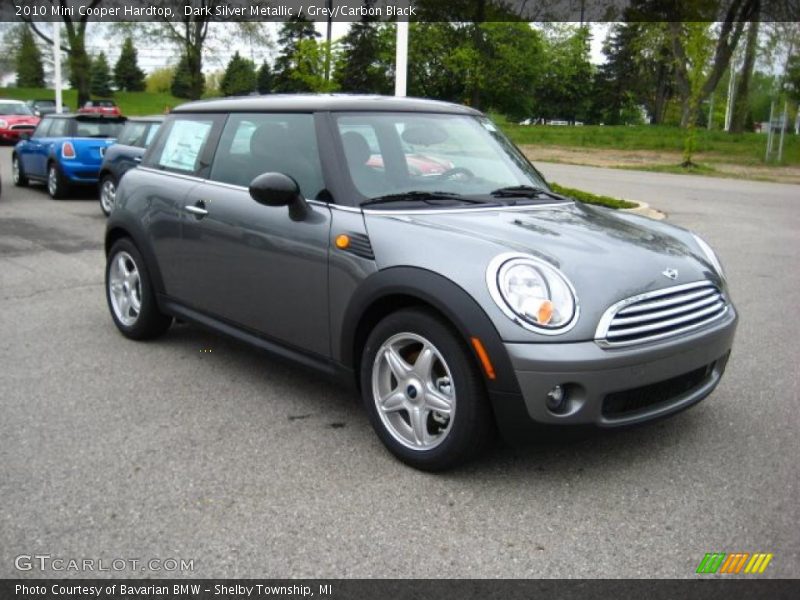 Dark Silver Metallic / Grey/Carbon Black 2010 Mini Cooper Hardtop