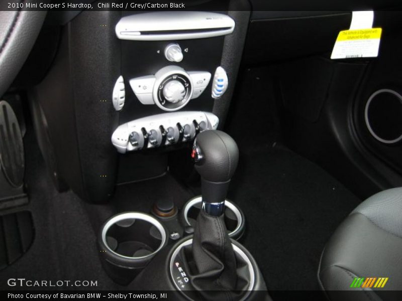 Chili Red / Grey/Carbon Black 2010 Mini Cooper S Hardtop