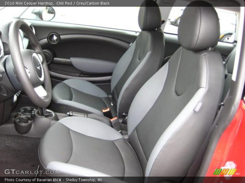 Chili Red / Grey/Carbon Black 2010 Mini Cooper Hardtop