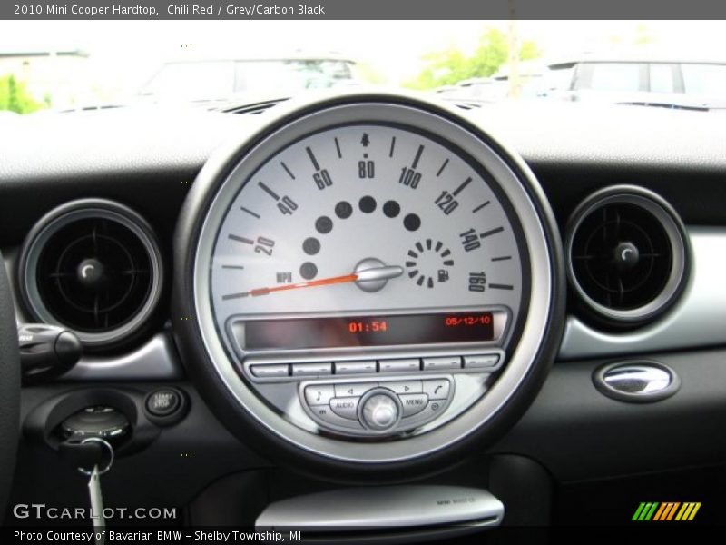 Chili Red / Grey/Carbon Black 2010 Mini Cooper Hardtop
