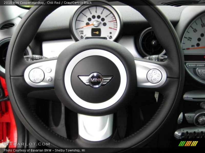 Chili Red / Grey/Carbon Black 2010 Mini Cooper Hardtop