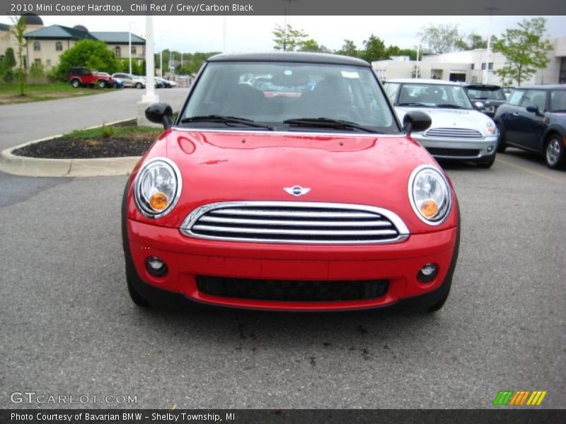Chili Red / Grey/Carbon Black 2010 Mini Cooper Hardtop