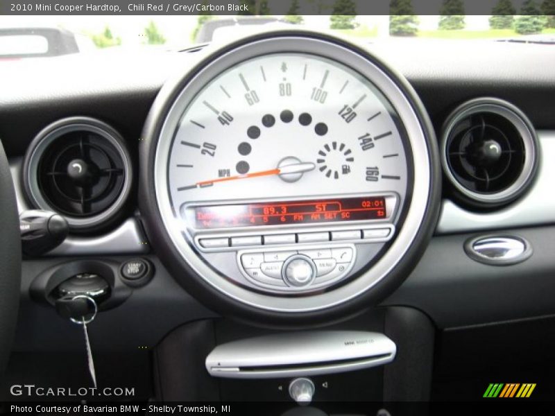 Chili Red / Grey/Carbon Black 2010 Mini Cooper Hardtop