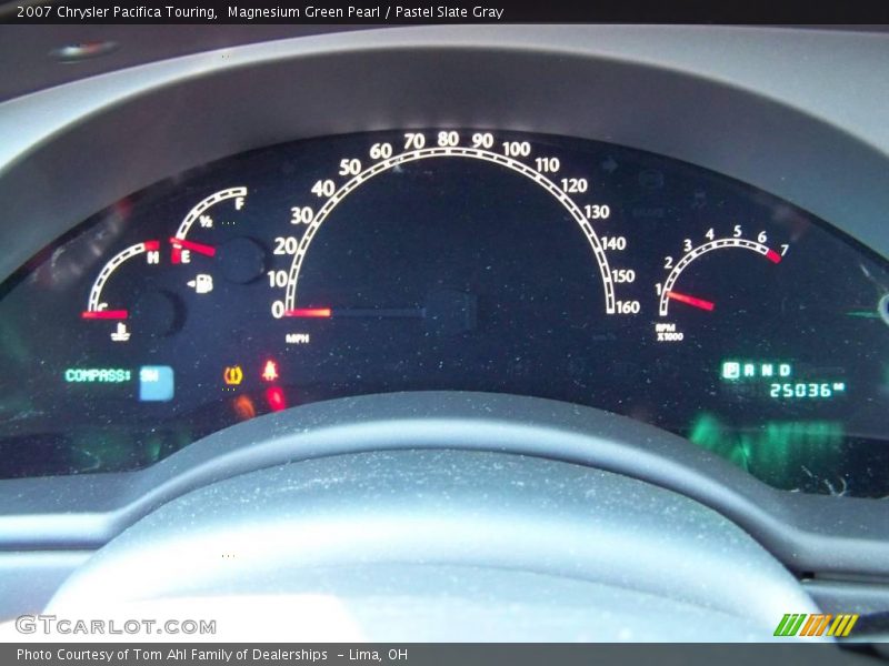 Magnesium Green Pearl / Pastel Slate Gray 2007 Chrysler Pacifica Touring