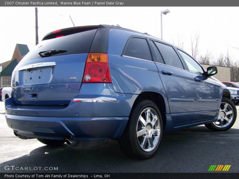 Marine Blue Pearl / Pastel Slate Gray 2007 Chrysler Pacifica Limited