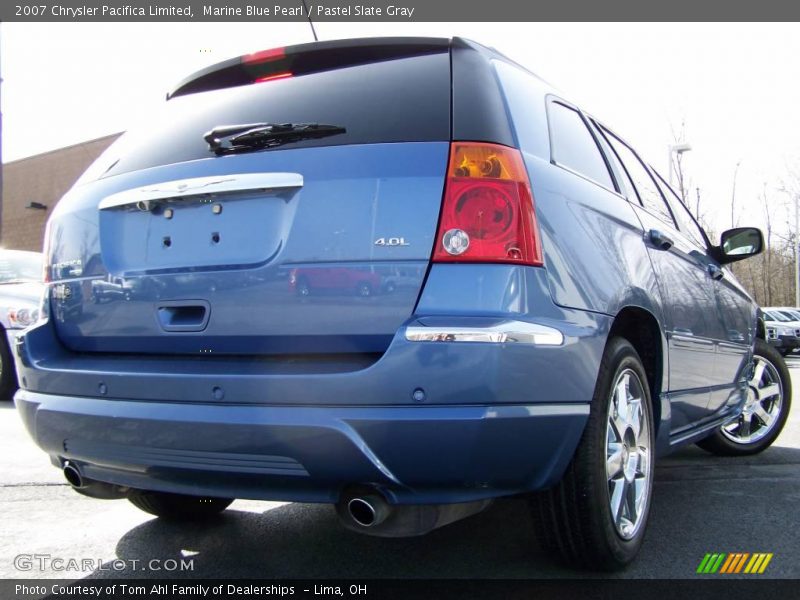 Marine Blue Pearl / Pastel Slate Gray 2007 Chrysler Pacifica Limited