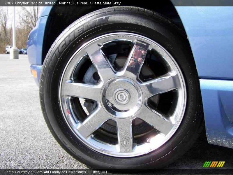 Marine Blue Pearl / Pastel Slate Gray 2007 Chrysler Pacifica Limited
