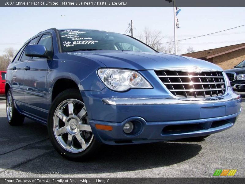 Marine Blue Pearl / Pastel Slate Gray 2007 Chrysler Pacifica Limited