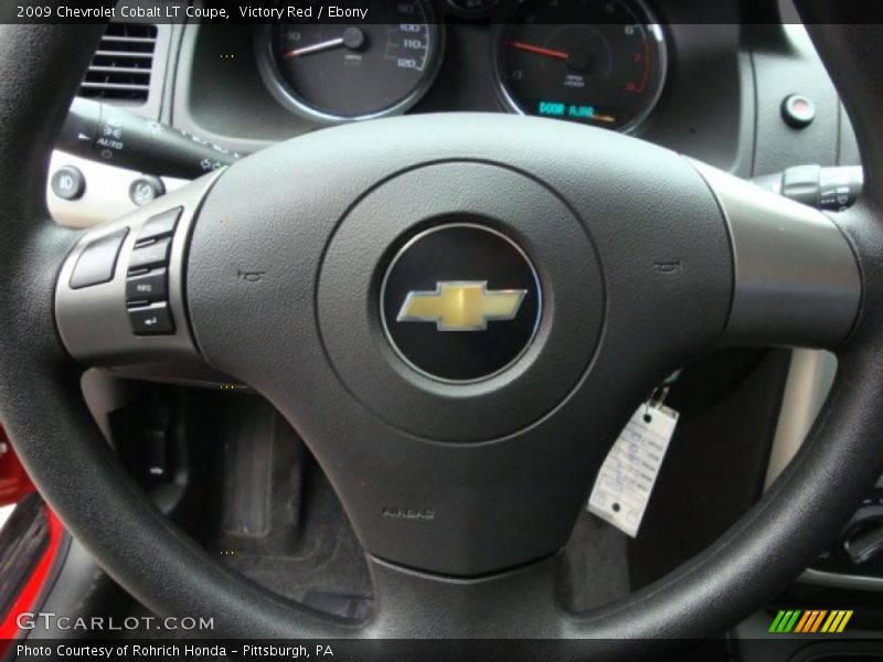 Victory Red / Ebony 2009 Chevrolet Cobalt LT Coupe