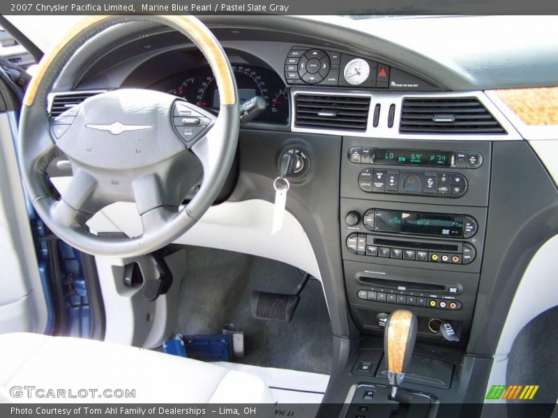 Marine Blue Pearl / Pastel Slate Gray 2007 Chrysler Pacifica Limited