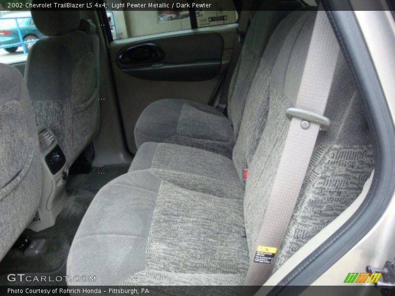 Light Pewter Metallic / Dark Pewter 2002 Chevrolet TrailBlazer LS 4x4