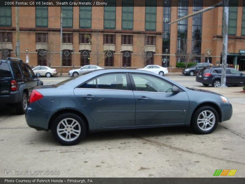 Stealth Gray Metallic / Ebony 2006 Pontiac G6 V6 Sedan