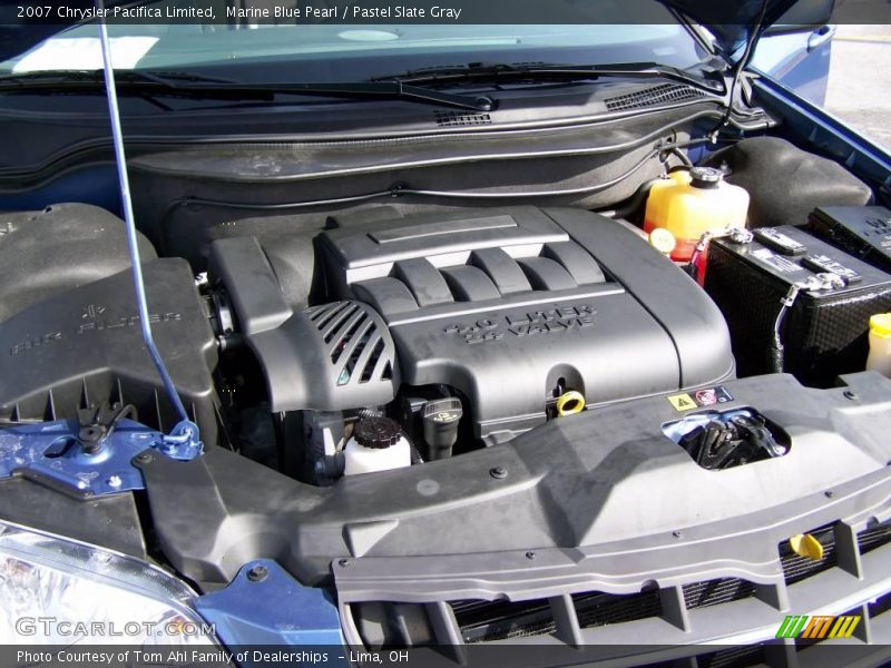 Marine Blue Pearl / Pastel Slate Gray 2007 Chrysler Pacifica Limited
