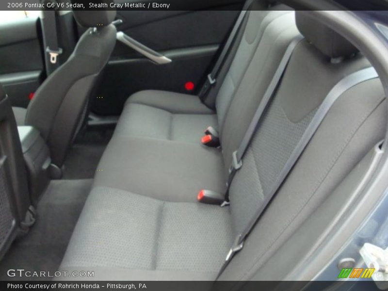 Stealth Gray Metallic / Ebony 2006 Pontiac G6 V6 Sedan
