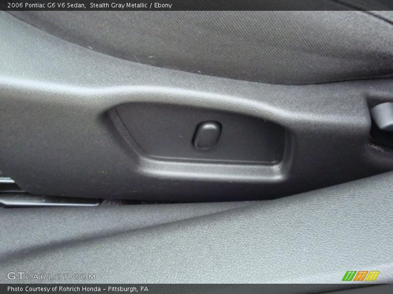 Stealth Gray Metallic / Ebony 2006 Pontiac G6 V6 Sedan