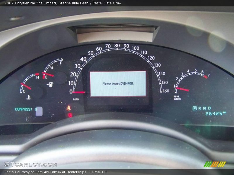 Marine Blue Pearl / Pastel Slate Gray 2007 Chrysler Pacifica Limited