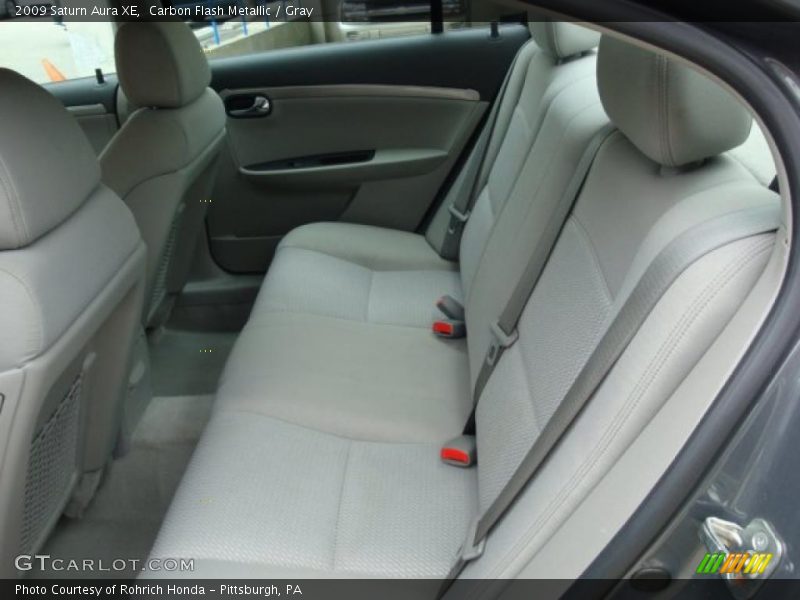 Carbon Flash Metallic / Gray 2009 Saturn Aura XE