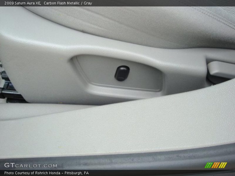 Carbon Flash Metallic / Gray 2009 Saturn Aura XE