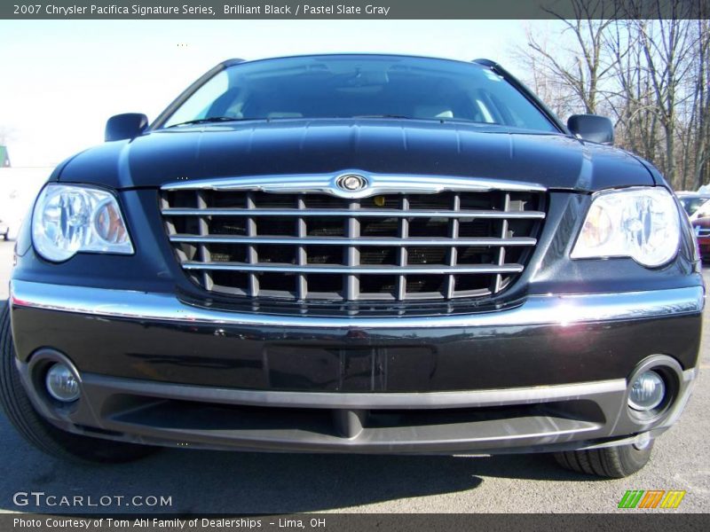 Brilliant Black / Pastel Slate Gray 2007 Chrysler Pacifica Signature Series