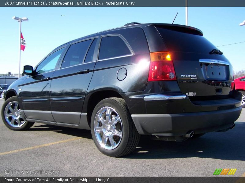 Brilliant Black / Pastel Slate Gray 2007 Chrysler Pacifica Signature Series