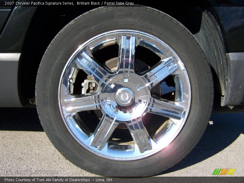 Brilliant Black / Pastel Slate Gray 2007 Chrysler Pacifica Signature Series