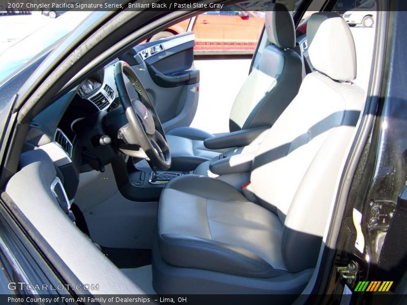 Brilliant Black / Pastel Slate Gray 2007 Chrysler Pacifica Signature Series