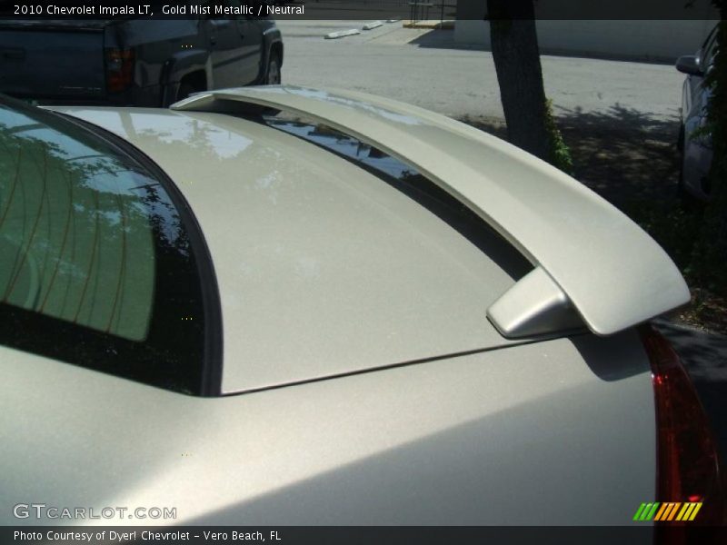 Gold Mist Metallic / Neutral 2010 Chevrolet Impala LT