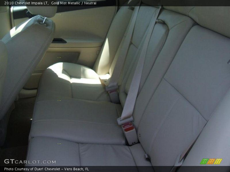Gold Mist Metallic / Neutral 2010 Chevrolet Impala LT