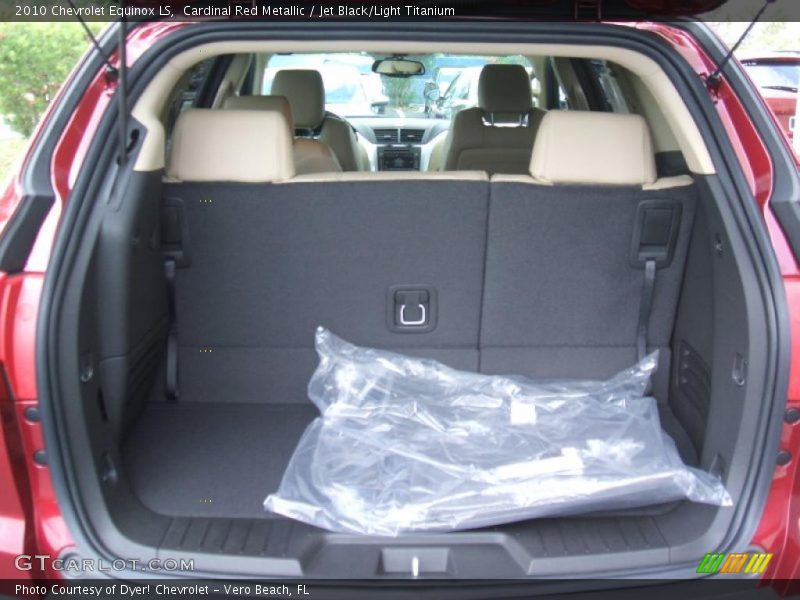 Cardinal Red Metallic / Jet Black/Light Titanium 2010 Chevrolet Equinox LS