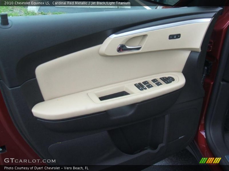 Cardinal Red Metallic / Jet Black/Light Titanium 2010 Chevrolet Equinox LS