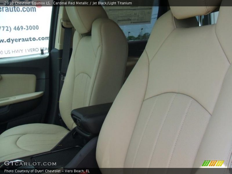 Cardinal Red Metallic / Jet Black/Light Titanium 2010 Chevrolet Equinox LS